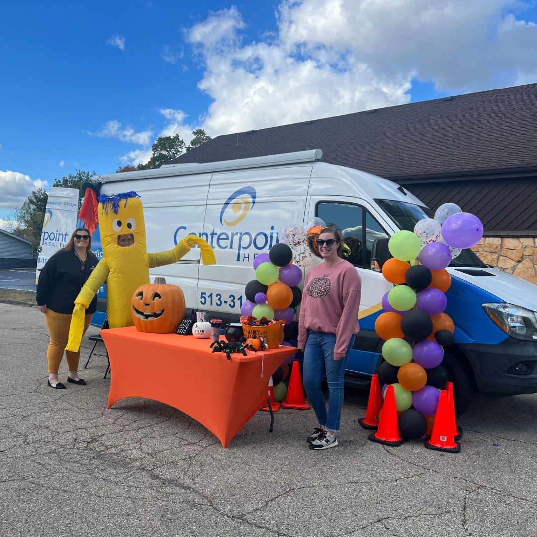 CenterpointH's tweet image. Last Saturday, we had a fantastic time at the #TrickandGreet community event by Path Behavioral Healthcare! 🎉 What an amazing way to kick off October! #CommunityEvent #OctoberFun