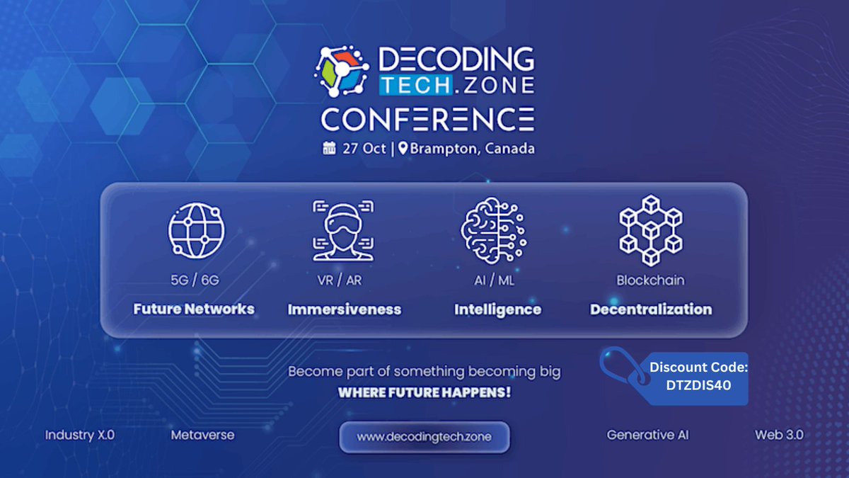 CoinpediaEvents's tweet image. 🌐 Join DecodingTECH.Zone - Your Gateway to the Ultimate Network Experience! Passionate about tech and innovation? Embrace the future with us

Discount Code: DTZDIS40
🔗 events.coinpedia.org/decodingtechzo… 
Join us in the journey of shaping the future of technology! 💡#DecodingTECHZone