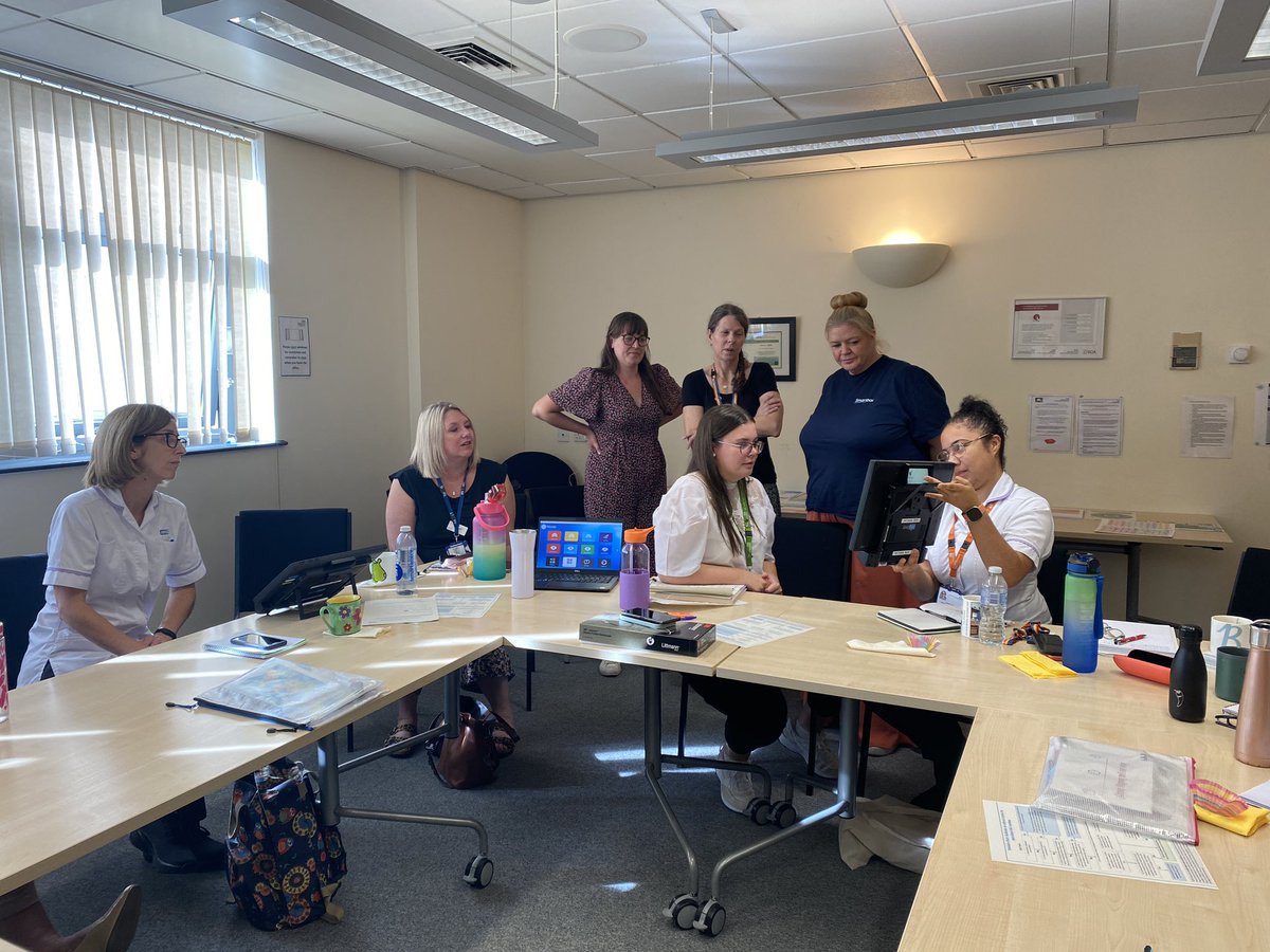 Happy #AAC awareness month! 🥳
Today our team got together for our AAC morning, hosted by <a href="/nicolescreaton/">Nicole</a> &amp; <a href="/AbbieMorleySLTA/">Abigail Morley</a> 
A big thank you to Natasha from <a href="/ThinkSmartbox/">Smartbox</a> for coming to talk to our team about ‘Grid’ and its great features! We all had fun testing out #looklab