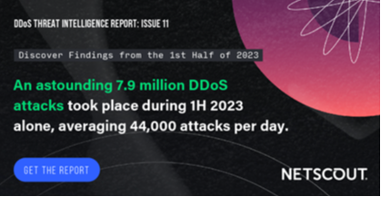 Protect your digital infrastructure from sophisticated adversaries🛡️ The latest @NETSCOUT 2023 Threat Intelligence Report dives into how organizations can build a stronger #DDoS attack defense strategy. Explore the report. #DDoSReport #NETSCOUTSecurity bit.ly/3ZNhYJJ