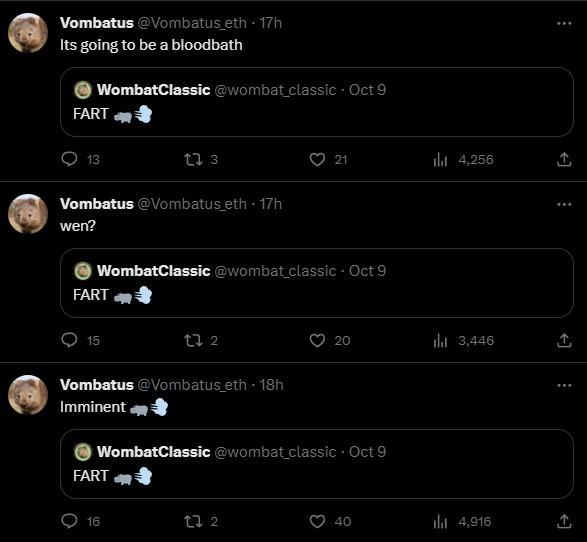 𝐖𝐡𝐚𝐭 𝐡𝐚𝐩𝐩𝐞𝐧𝐞𝐝 𝐭𝐨𝐝𝐚𝐲 𝐢𝐧 <a href="/friendtech/">friend.tech</a>! (𝟏𝟎/𝟏𝟎/𝟐𝟎𝟐𝟑)    

1⃣ Another suspected CBB related account, Spiderman (<a href="/TheSpiderSenses/">Spiderman</a>), saw significant pump from 0 to 0.3 $ETH and has since stabilized at around that level.

2⃣ Pranky created an alt account, Not