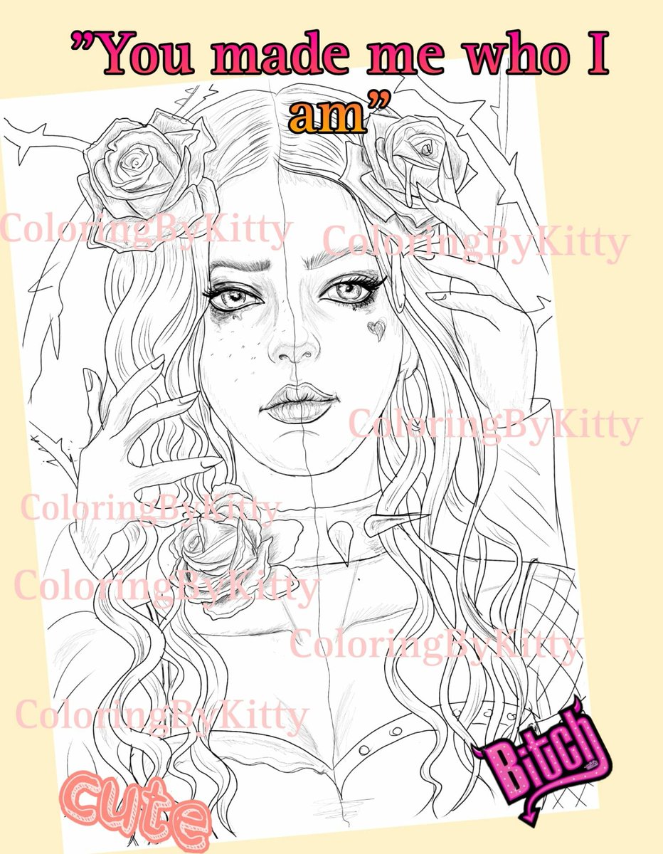 crealandia's tweet photo. Single coloring page “You made me who I am”
https://t.co/RIXAgQXaGk
#crealandia #paintings #watercolorart #coloringpage #art #gothic #Christmasgifts #valentinesgift #coloring #livingroom #gothicart #halloweenart #coloringfun #coloringbook #Halloween #imaginationart https://t.co/OxJDbOTOmq