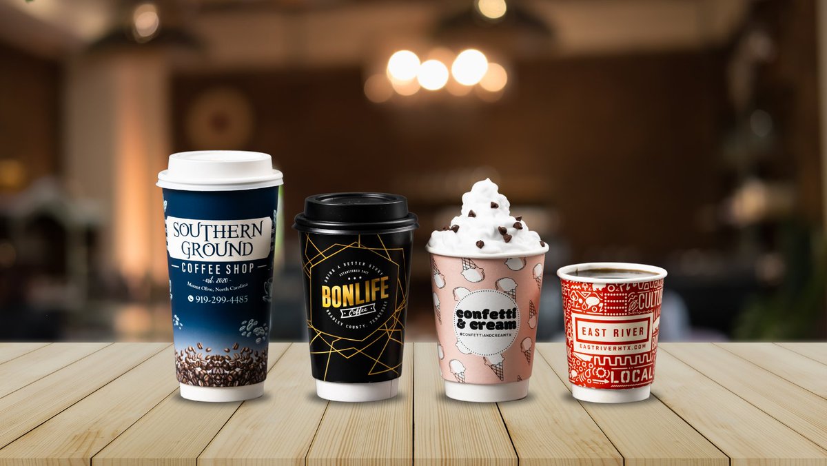 Serve up hot beverages as you WOW your customers at your next corporate event! ☕️ Available with full-color, full-wrap printing, your customers are sure to remember your business. SHOP NOW 👉 bit.ly/3F9w3HE #corporate #tradeshow #businessowners