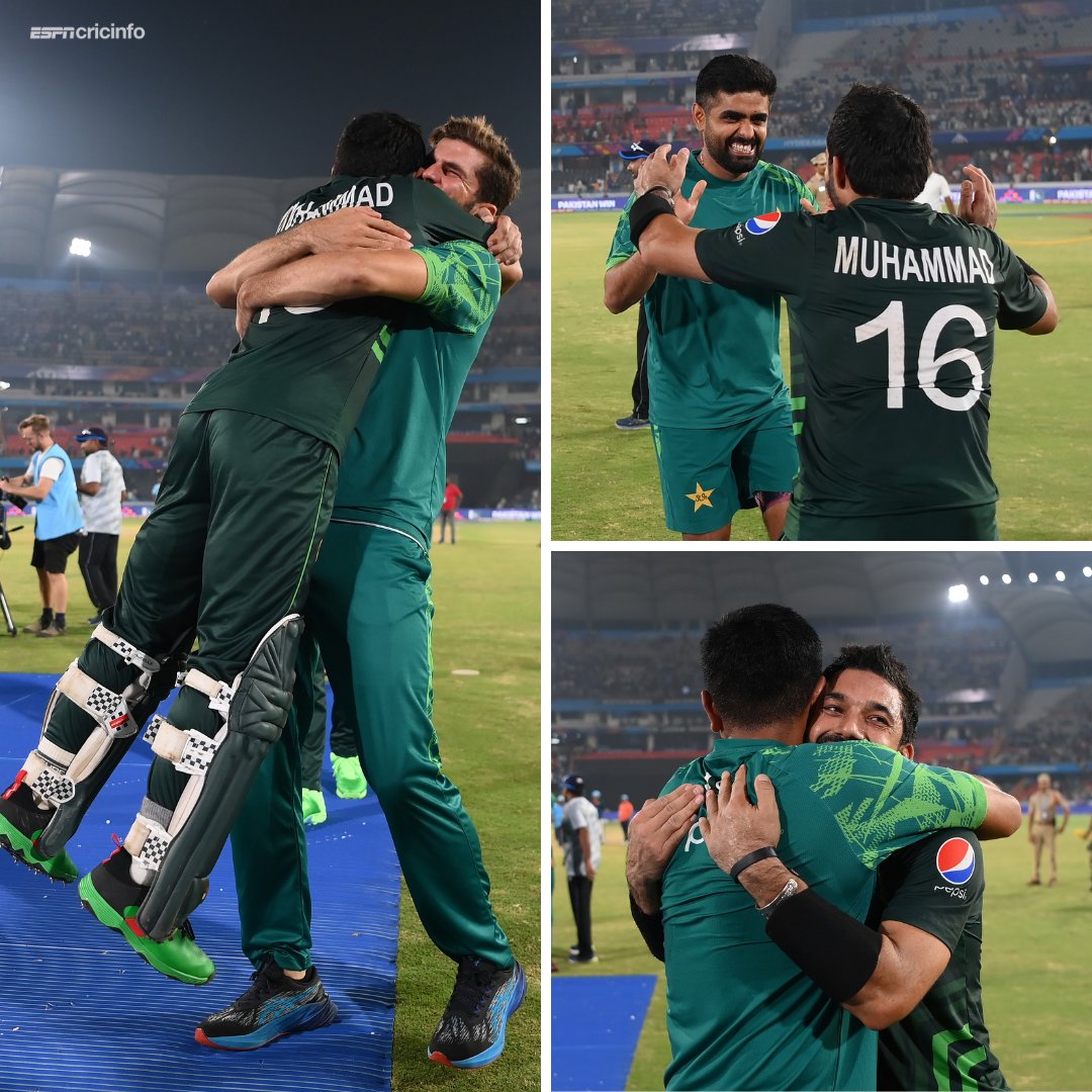 Pakistan fans, these photos might increase your life span 😄❤️ #CWC23 #PAKvSL