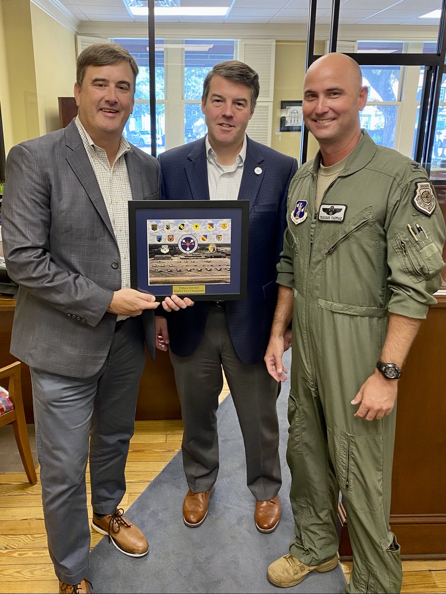 We were proud to support William Tell 2023, hosted by the Air Dominance Center. Thanks to Col. "Tracker" Thomas and team for these tokens of appreciation.