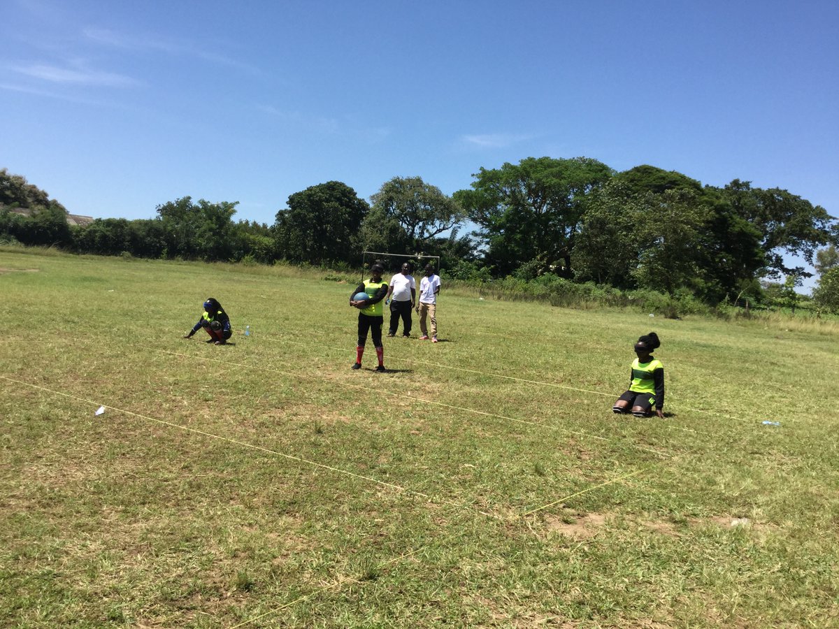 Goalball photos from the 8th Uganda Paralympic Committee Sports Gala held in Arua City from 2-8 October 2023.