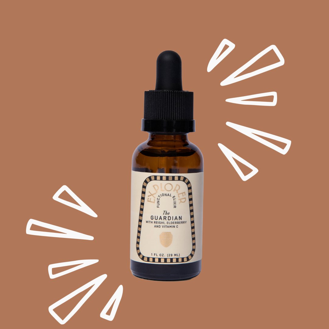 tryexplorer's tweet image. THE GUARDIAN... ELIXIR FOR IMMUNITY.

Let's add an immunity boost to your morning coffee ritual with The Guardian. Made with Reishi, Elderberry, and Vitamin C... this functional add-on was designed to promote your health!
