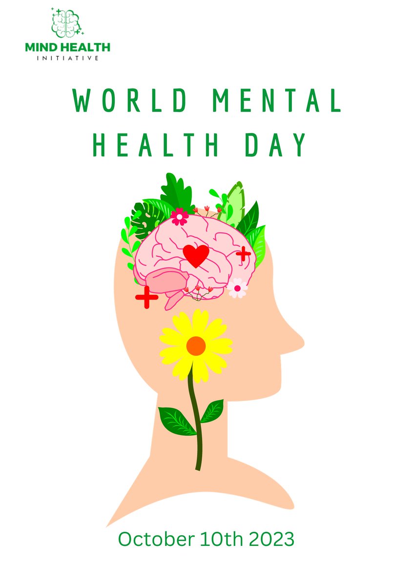 🌟 On World Mental Health Day, let's remember that mental health matters, and it's okay not to be okay sometimes. Reach out, listen, and support each other. Together, we can break the stigma and promote well-being. 💚 #WorldMentalHealthDay20223 #YouMatter