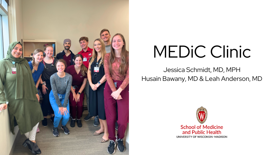 UWEmerMed's tweet image. Caring for our community is core to our mission ❤️ We&apos;re grateful to serve Madison through volunteering at student-led free health clinics as part of the @uwsmph MEDiC program.

&quot;I always leave clinic with a new sense of love for what I do.&quot; –Leah Anderson, MD, @MadtownEM PGY 2