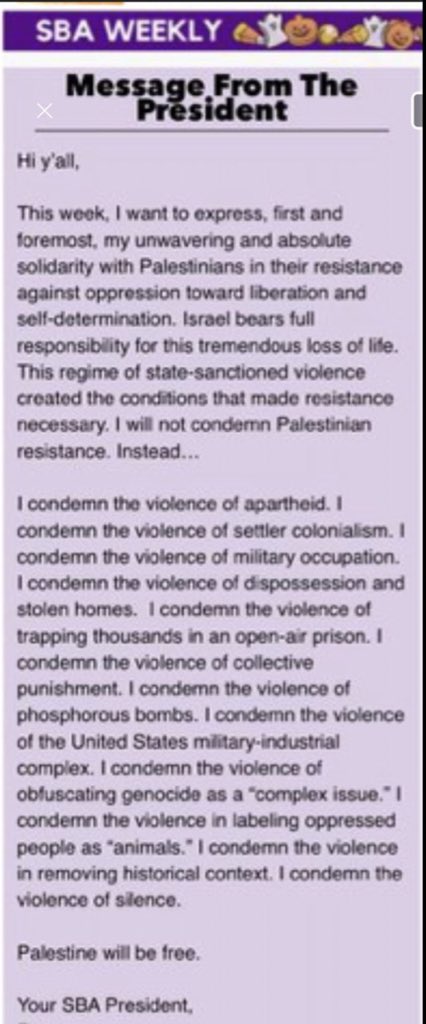 If you are speaking to an Israeli mother whose child has been beheaded, I cannot think of anything more callous and cruel than telling a grieving mother: you had it coming. You and your people brought the beheading upon yourselves. 

That is essentially what the President of the
