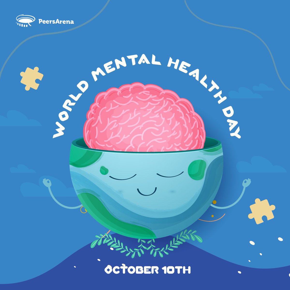 Today, October 10 marks World Mental Health Day. Let's stand together to reaffirm that mental health is an essential human right. The 2023 theme, 'Our Vinds, Our Rights, reminds us that every individual deserves access to quality mental health care and support.#MentalHealthForAll