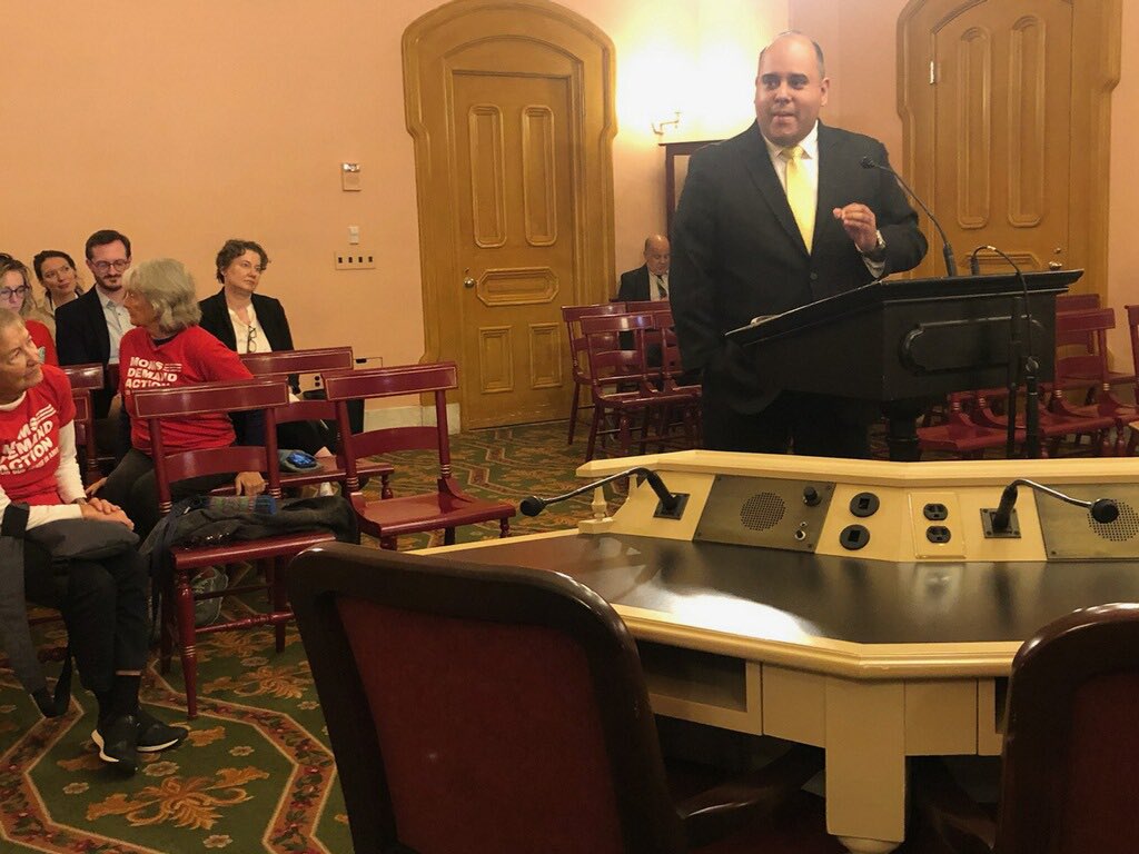 PB_Cleveland's tweet photo. Cleveland residents opposing SB 158 in Columbus! https://t.co/FPfavZ9fyd