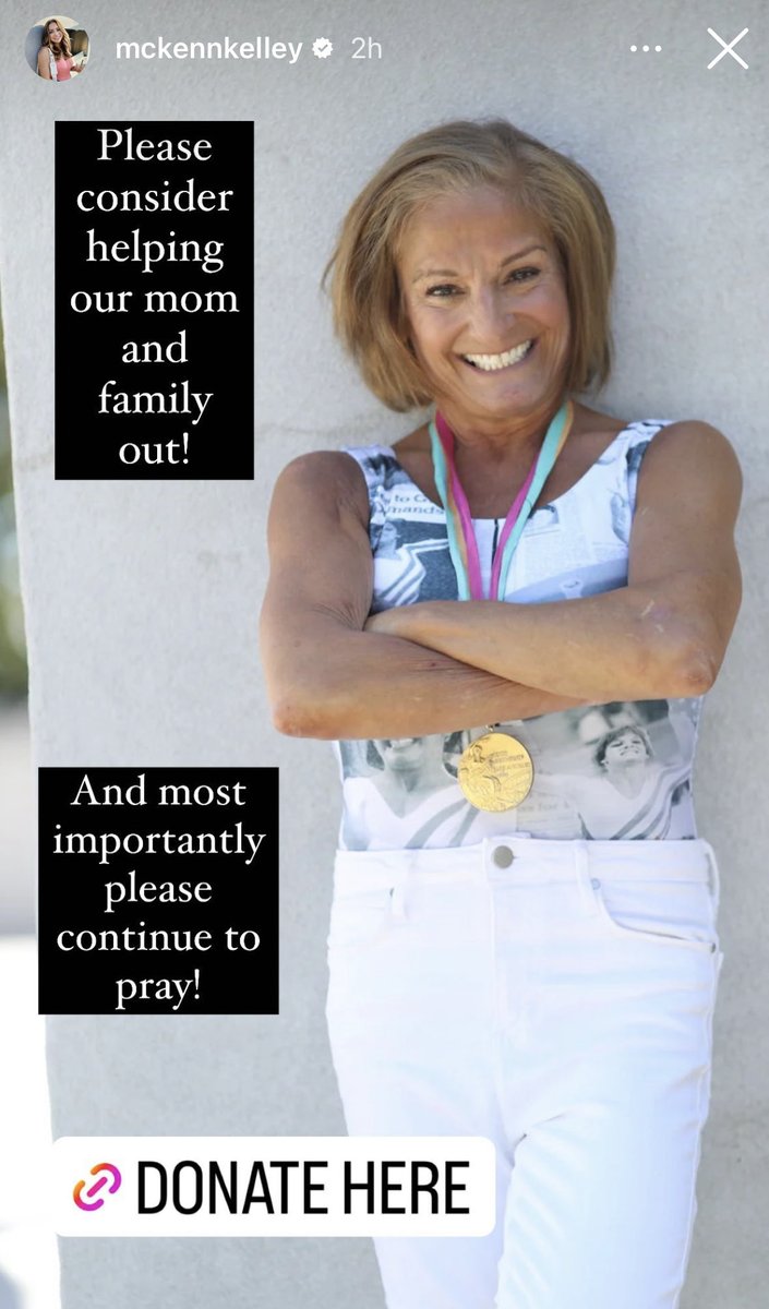 Mary Lou Retton, one of the greatest names in U.S. Olympic history, “has a very rare form of pneumonia and is fighting for her life,” according to her daughter McKenna Kelley’s Instagram story. “She is not able to breathe on her own. She’s been in the ICU for over a week now.”