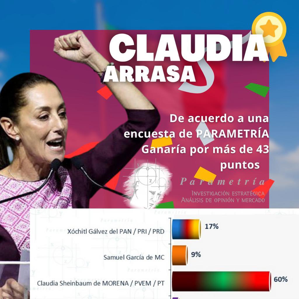 #ClaudiaArrasa