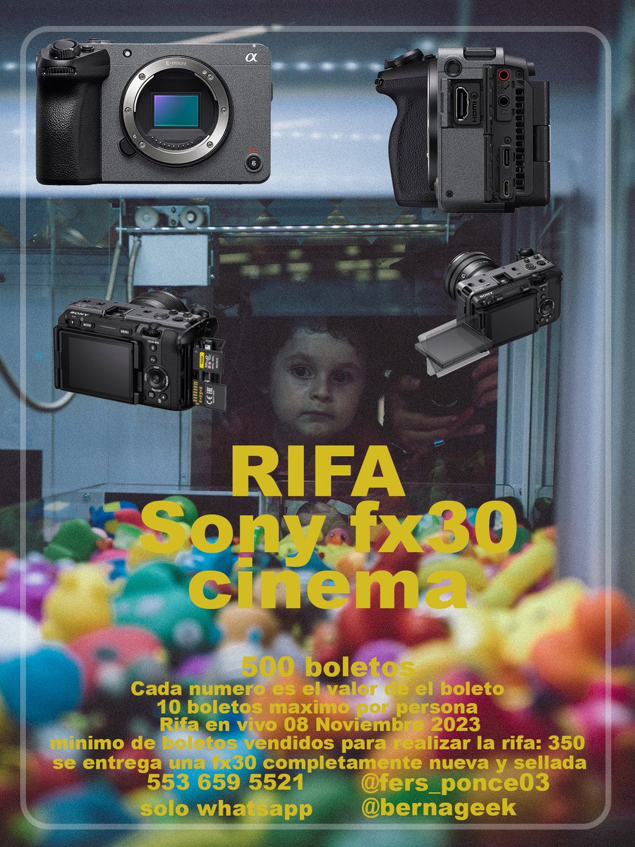 Oigan la rifa va muy bien pero aún quedan muchos números! Anímense!