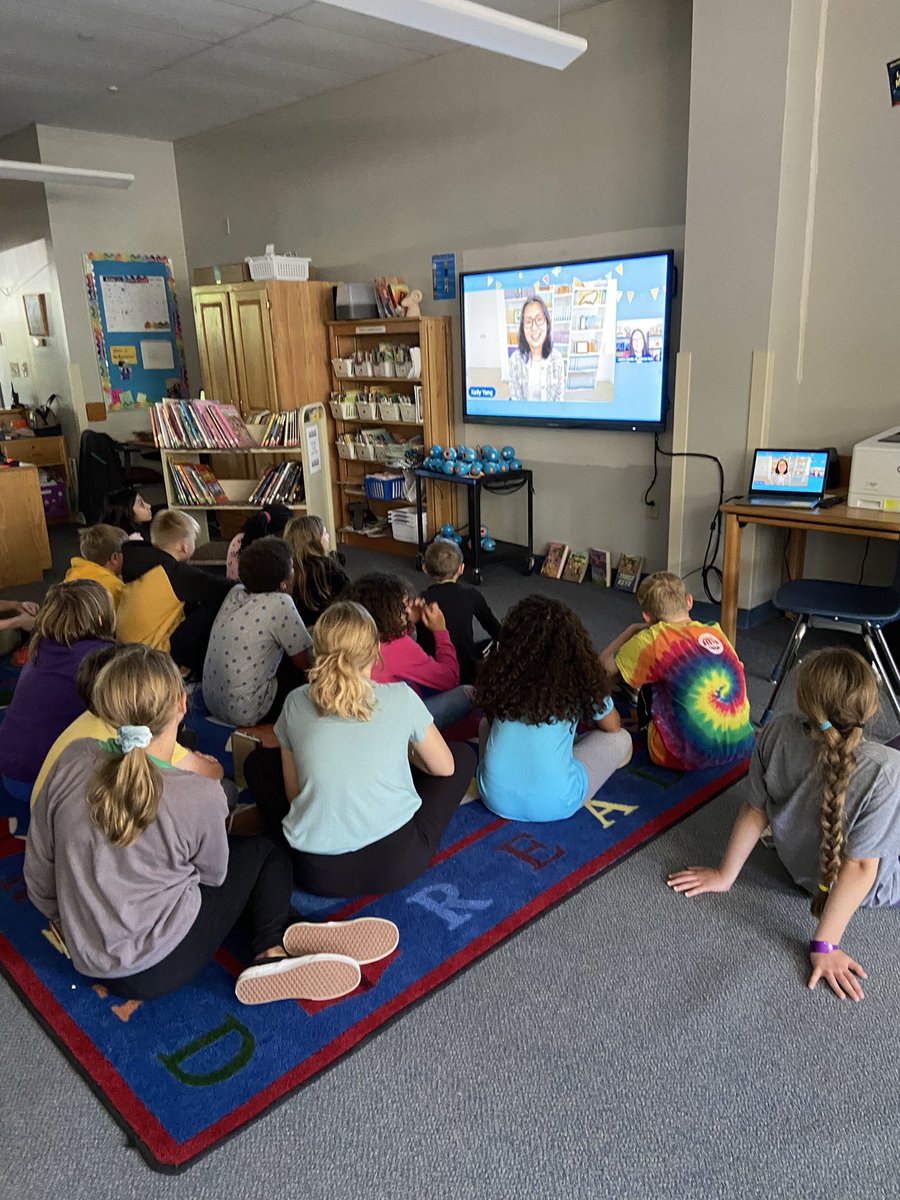 Catching up on the Kelly Yang <a href="/BookBreak4Schls/">BookBreak School Author Talks</a> author visit from a few weeks ago. So exciting to hear from one of our favorite authors! Thank you <a href="/kellyyanghk/">Kelly Yang</a>!