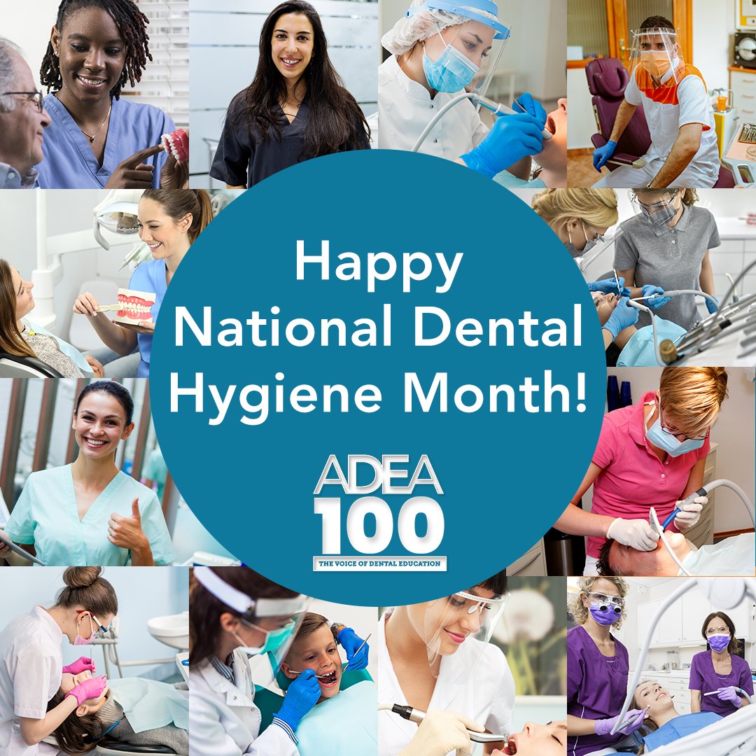 adeaweb's tweet image. ADEA recognizes all of our dental hygiene educators during this National Dental Hygiene Month! #NDHM