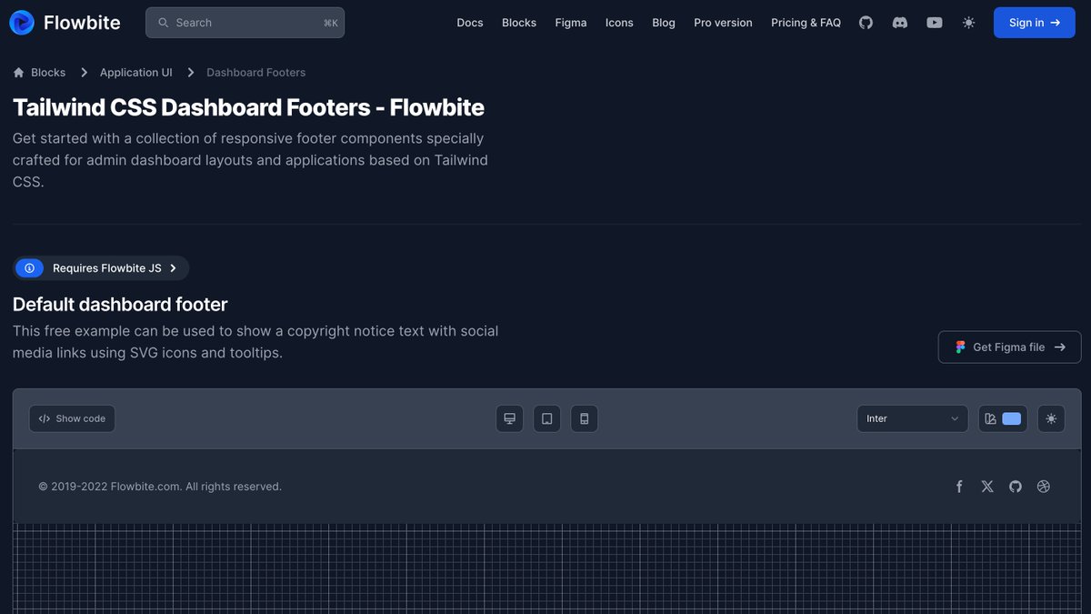 coderdiaz's tweet image. 5) Flowbite

Componentes creados 100% usando TailwindCSS. Aquí podrás encontrar elementos de interfaz y secciones para darle un toque visual a tu proyecto.

<a style="text-decoration: none;" rel="nofollow" target="_blank" href="https://flowbite.com/">flowbite.com</a>
