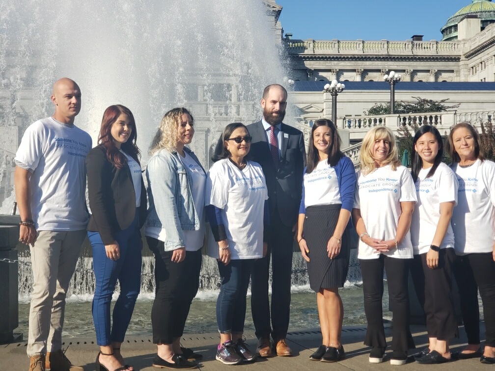 Thanks to Patrick Flynn, co-founder &amp; head of external affairs at Manifesto Health, for sharing the story of his transition from recovery to the workplace &amp; his desire to make a difference for those in recovery by creating the Someone You Know group at <a href="/IBX/">Independence Blue Cross</a>. #RecoveryReadySummit