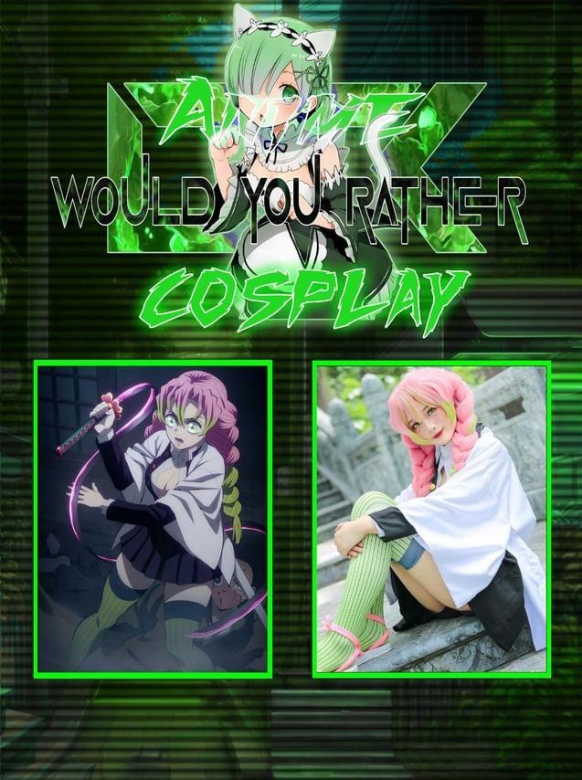 Short_Anime__'s tweet photo. Anime or cosplay ? 
Daily pools on insta :  Short Anime https://t.co/Z93YtzRlF1