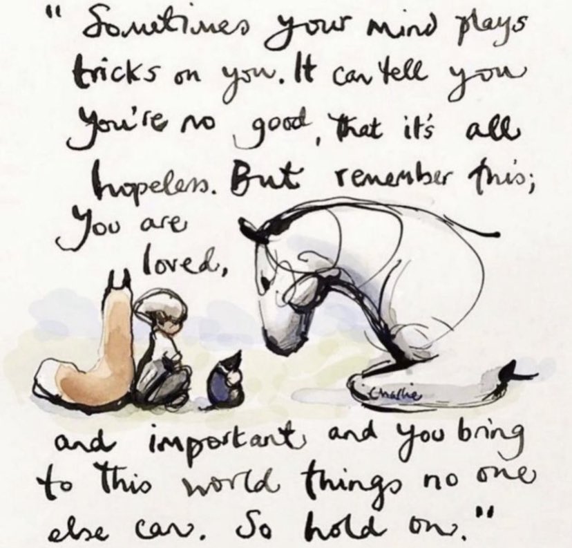 MarwickMrs's tweet photo. On #WorldMentalHealthDay and every day, it is important to know that it is #OkayNotToBeOkay. It is time to break down the barriers to seeking support and end the #stigma surrounding mental health. There is always someone willing to listen. Reach out for support. https://t.co/LDbbNIS6Ry