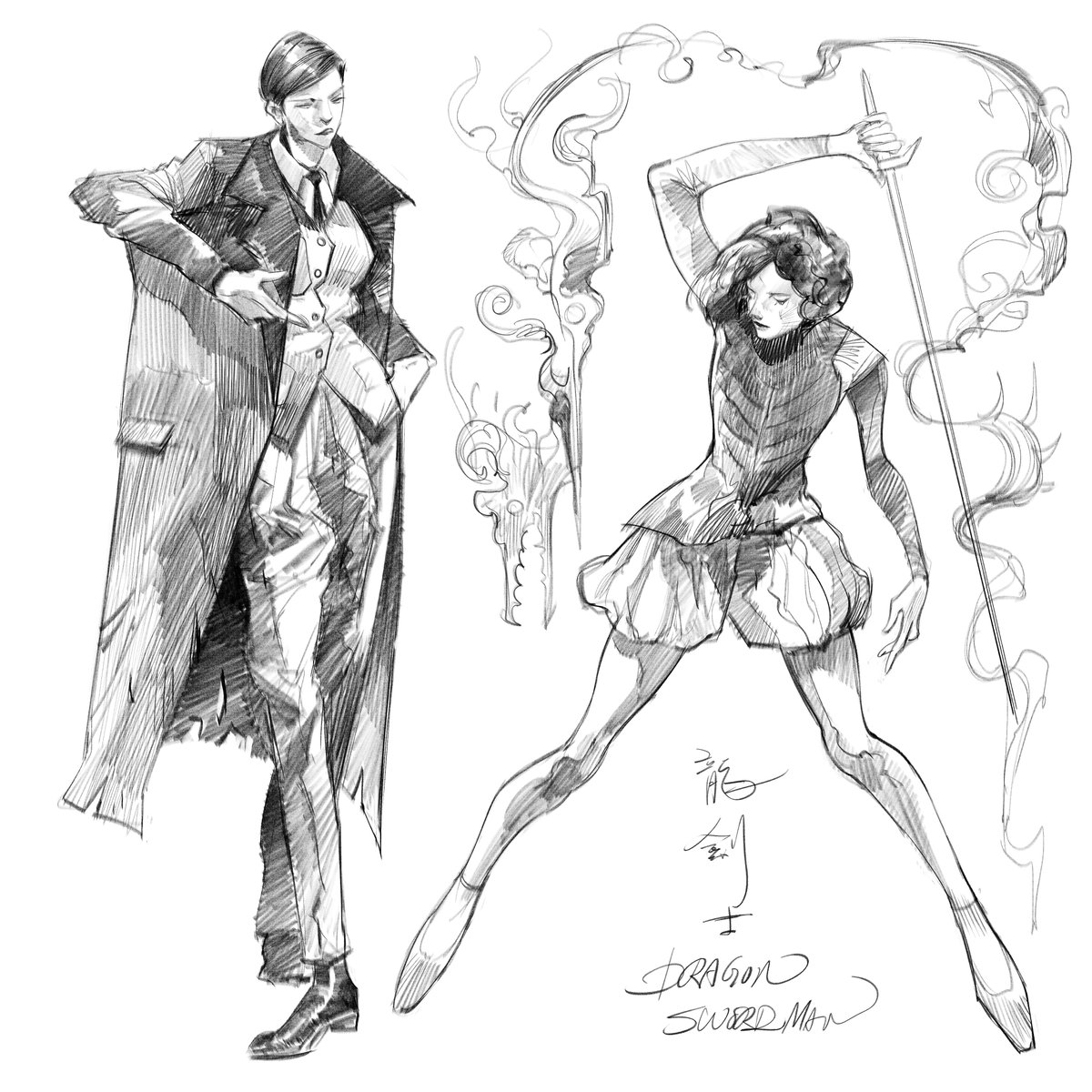 huangkm's tweet photo. #sketch #character https://t.co/K3gcmWTG2P