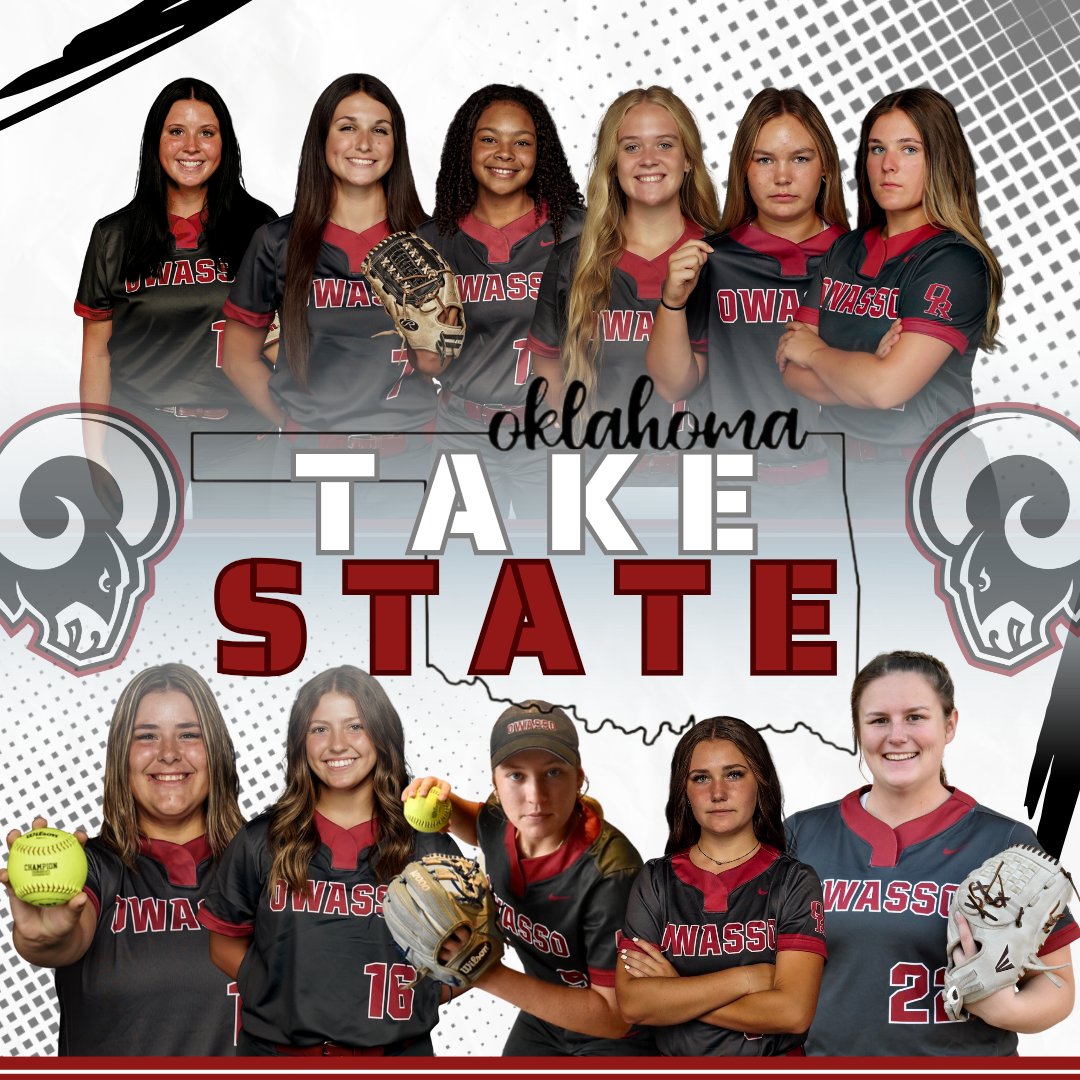 owassosb's tweet photo. It's almost time! The 33-1-1 Lady Rams head to the state tournament this Thursday! Come on out and support them.

V: Choctaw
⏰ 11:00 a.m.
📌 Firelake Ball Fields
18160 Rangeline Rd, Shawnee, OK 74801
📺 NFHS network (paid subscription) 
🎟️ GoFan https://t.co/CfqtK5Ji2y… https://t.co/NZyJNk9eYj