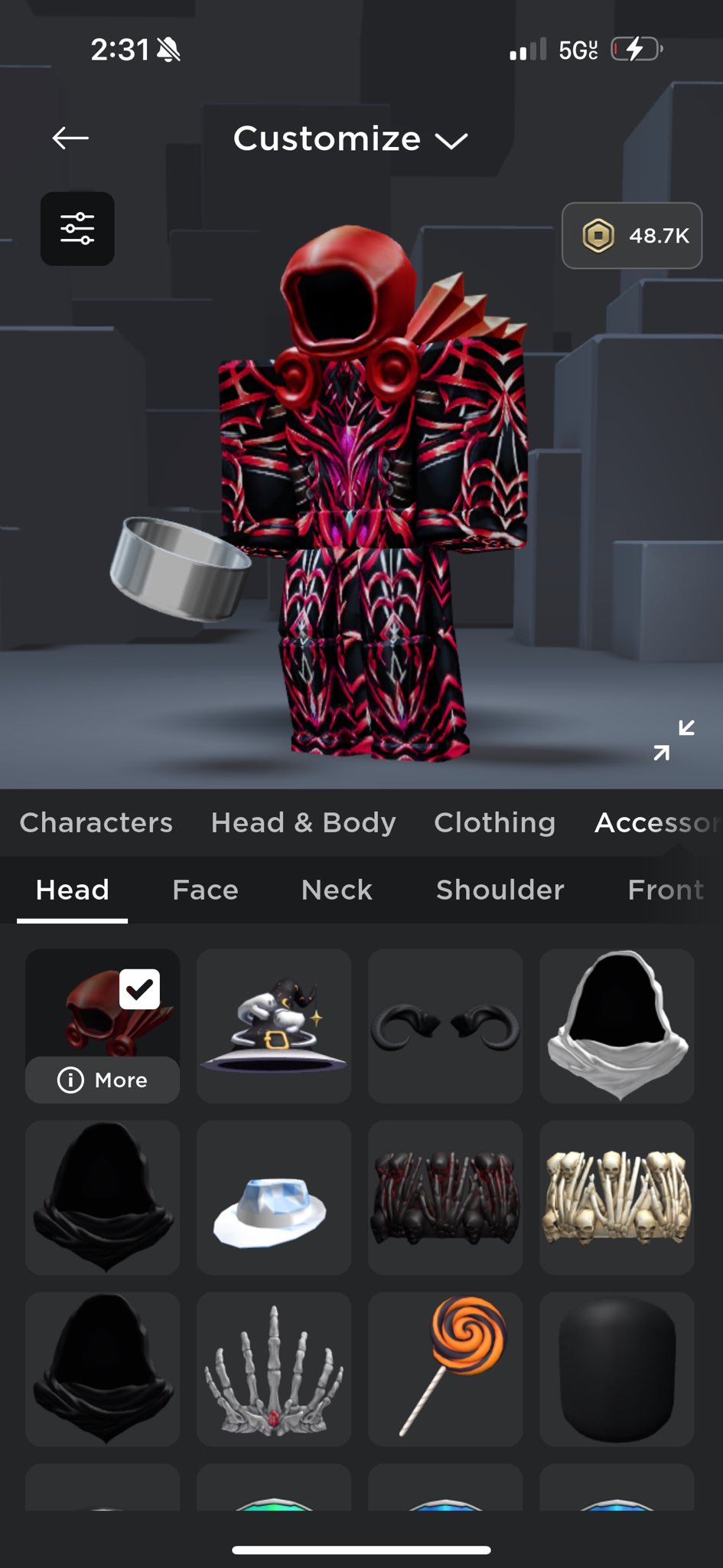 dominus fire - Roblox