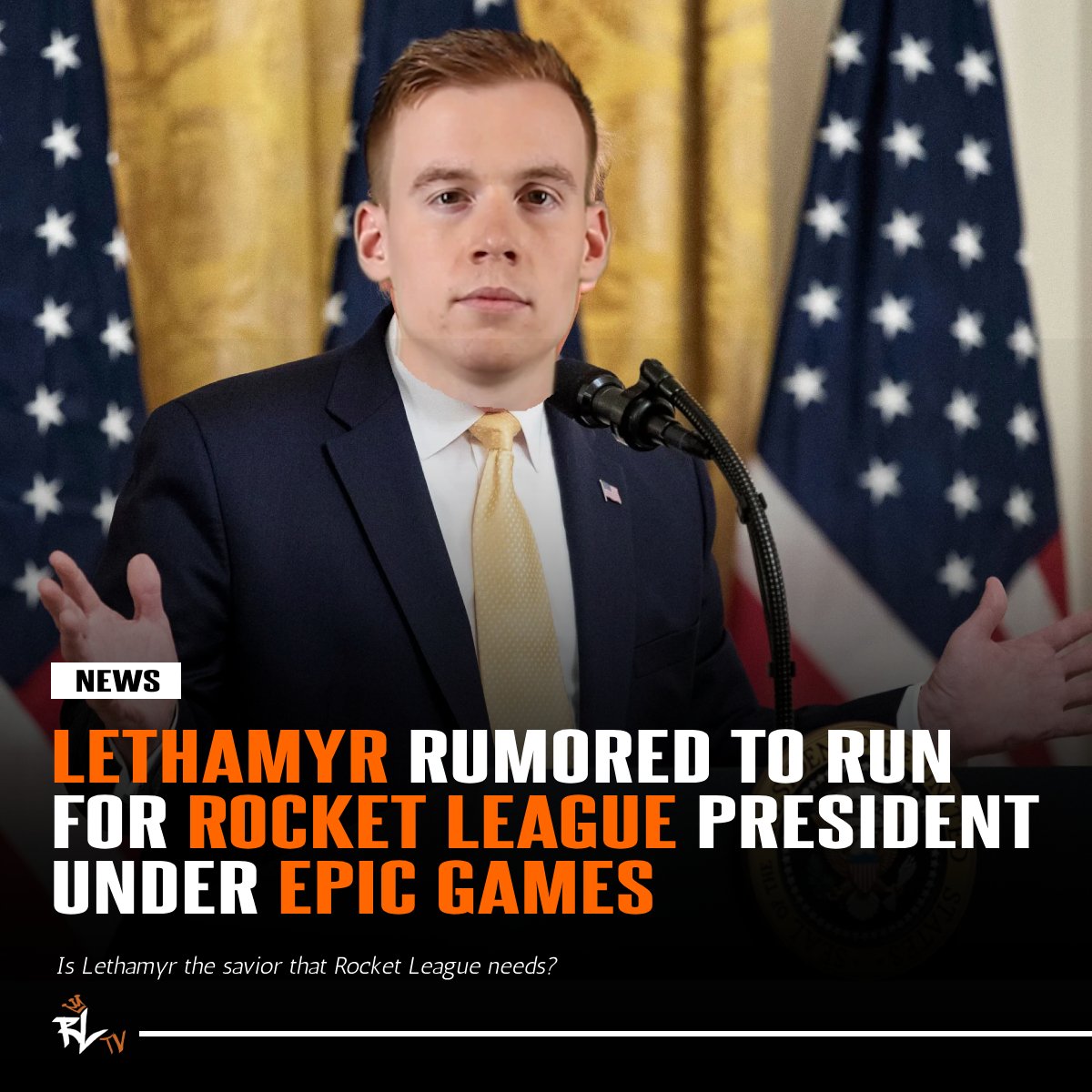 After yet another questionable move from Epic, Lethamyr plans to campaign and save Rocket League. Are you voting for Leth ⁉️🗳️