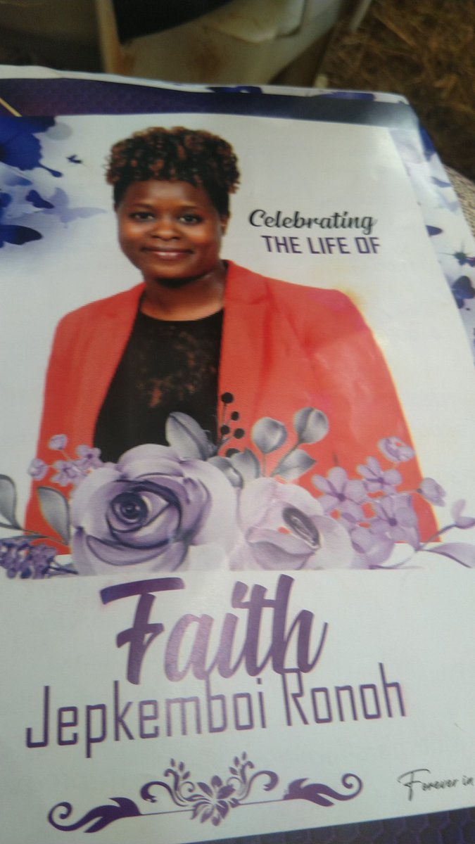 Preciousdaught3's tweet photo. @MRSMuruguu RIP Faith laid to rest today in Kaplamai Kitale https://t.co/DrZliXFgRO