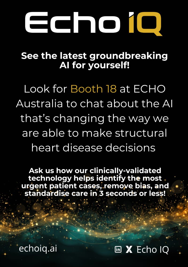Echo IQ (ASX:EIQ) (@echoiq_ai) on Twitter photo At #EchoAustralia? Don't miss <a href="/PlayfordDavid/">David Playford</a>'s lecture at 10:30 AM today in Hall 3--and be sure to drop by booth 18 to chat with the Echo IQ and <a href="/HydrixLtd/">Hydrix</a> teams!
<a href="/ScaliaGreg/">Greg Scalia</a> <a href="/maddiejane25/">Madeline Jankowski</a> At #EchoAustralia? Don't miss <a href="/PlayfordDavid/">David Playford</a>'s lecture at 10:30 AM today in Hall 3--and be sure to drop by booth 18 to chat with the Echo IQ and <a href="/HydrixLtd/">Hydrix</a> teams!
<a href="/ScaliaGreg/">Greg Scalia</a> <a href="/maddiejane25/">Madeline Jankowski</a>
