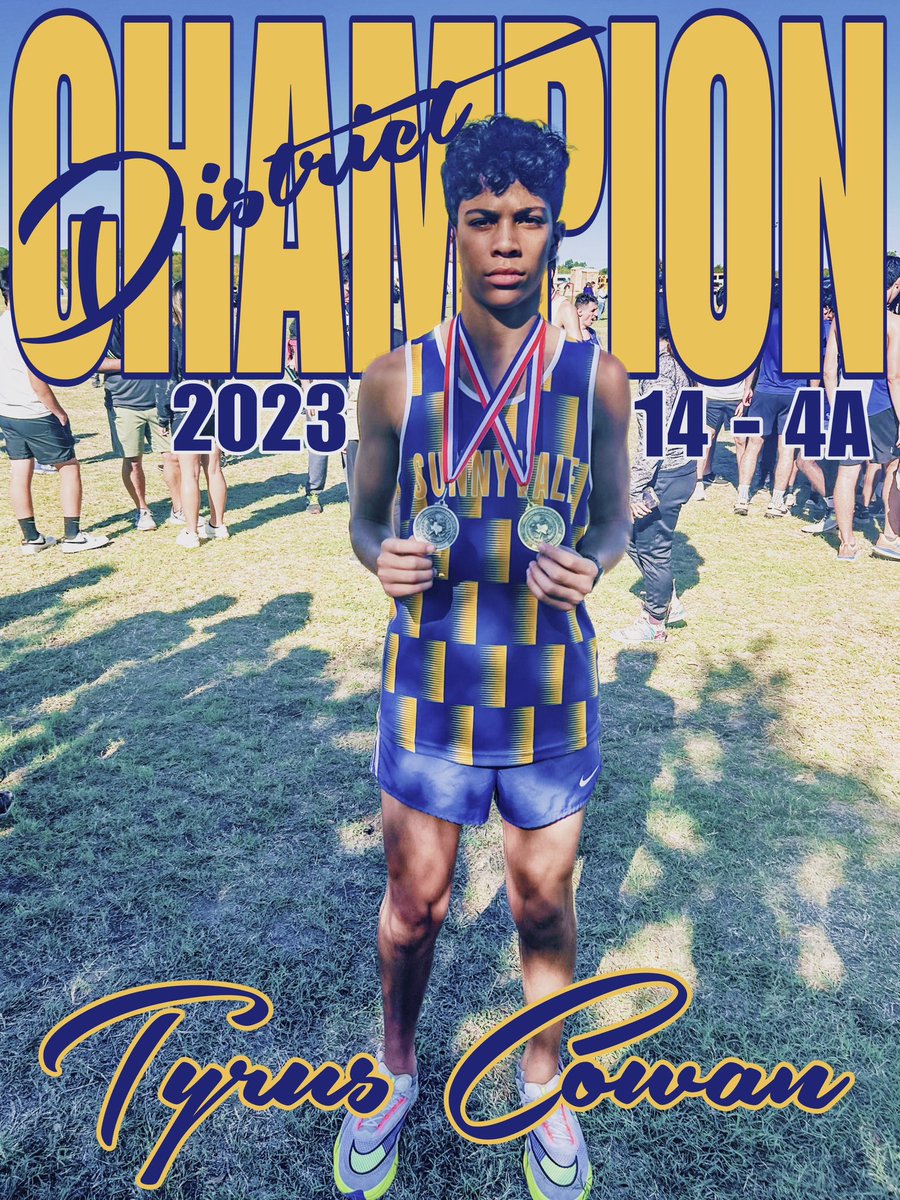 SHSRaiderXC's tweet image. This guy is on 🔥 District 14-4A Champion. Big race coming up Oct. 24th @uiltexas Regional meet. @RunXCandTrack @SunnyvaleISD  @SVRaiderBooster @Sunnyvale_HS