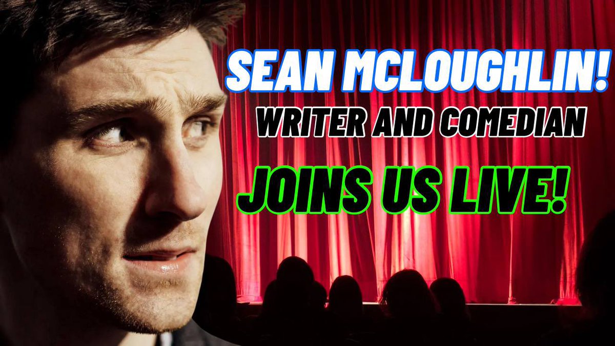 @SeanMcLoughlin Stand up comedian and writer joins us LIVE tomorrow at 11 AM EST/4 PM UK! Leave your questions in the comments below and make sure to tune in live! You won’t want to miss this! 🔥

youtube.com/live/kAvmIi8qs…

#SeanMcloughlin #comedian #UKcomedian #standupcomedy