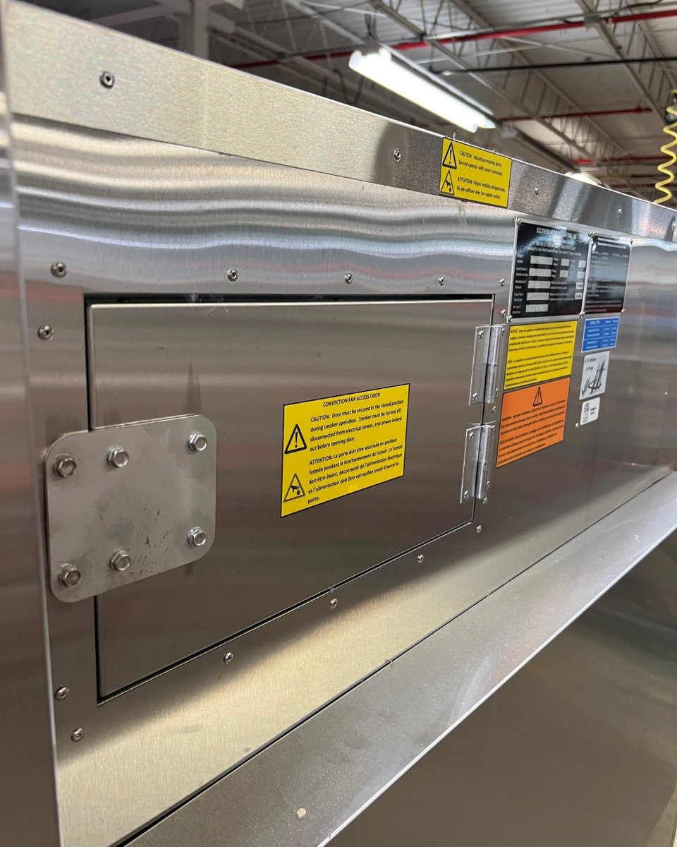 Cleaning the fan blade of your Southern Pride is a must and we make it easy by providing a convection fan access door on all rotisserie models.  Refer to your Owner’s Manual for specific instructions.  #maintenanceiskey