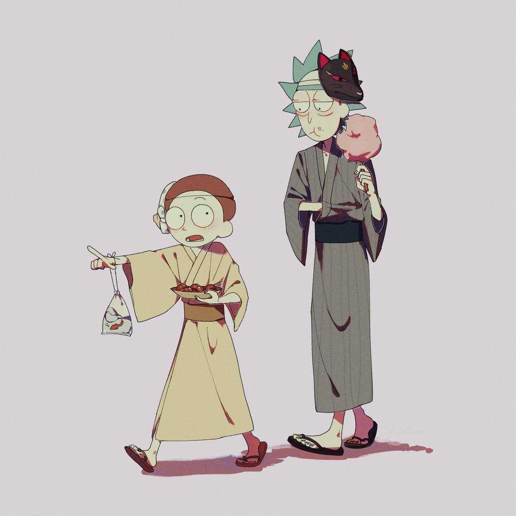 #RickandMorty Rick and Morty Log ④ - hakusyoku的插画  #AD #animatic #HBOMax 
Source:🤔🤔🤔🤔 #FanArtFriday #zflip4 #streamonmax #BentheMashupMan #SDCC2019  
Original: MarkTyl39165425