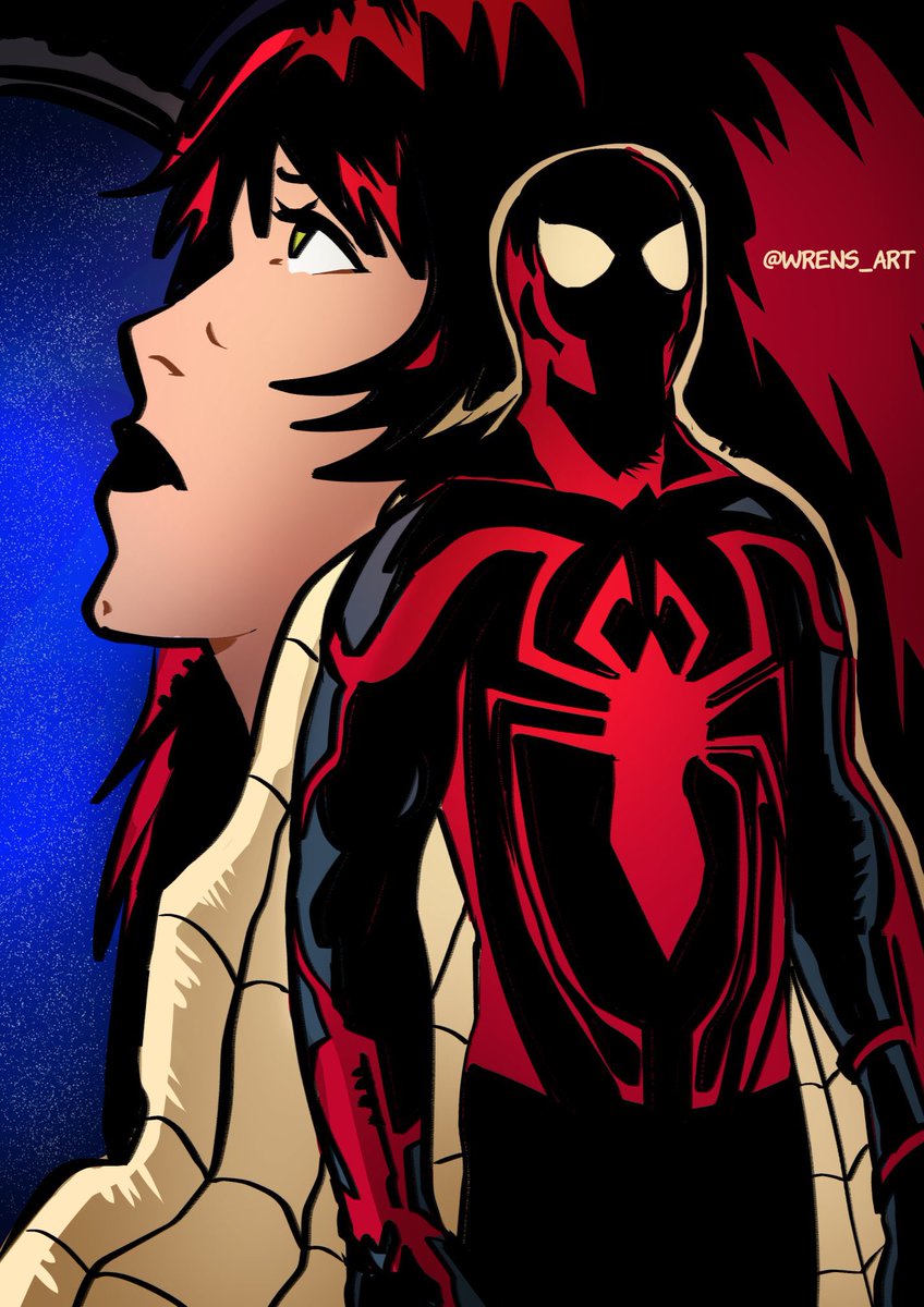 wrens_art's tweet image. #PortfolioDay  Spider-Man edition.