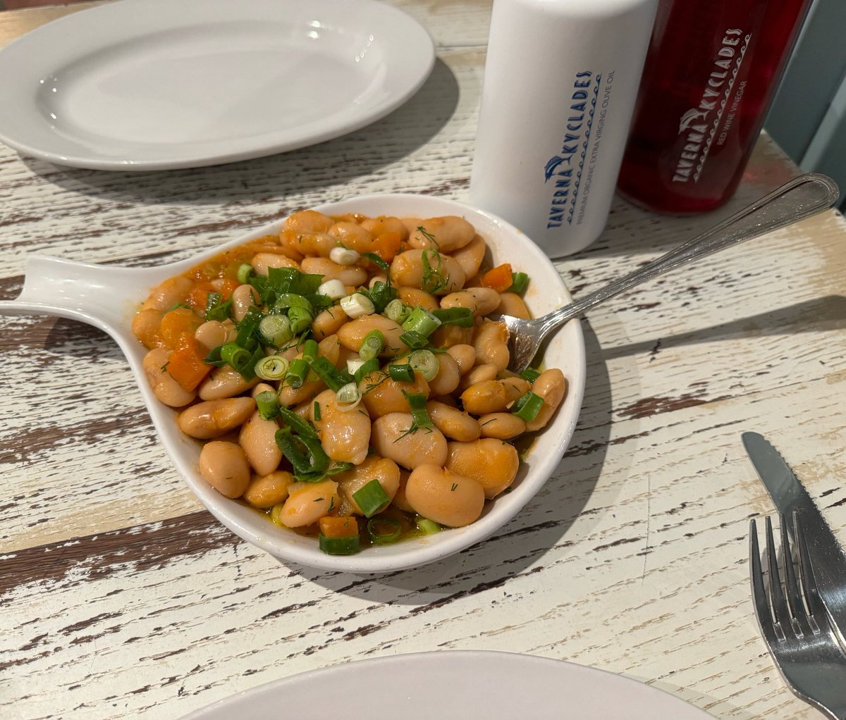 Gigantes energy! Our Lima Beans in tomato sauce. 

#tavernakyclades #limabeans #dishes #greek #appetizers #yummy #healthy #restaurants #greekfood #foodies #greekrestaurant #recipeshare #queensny #baysidequeens #astoriaqueens