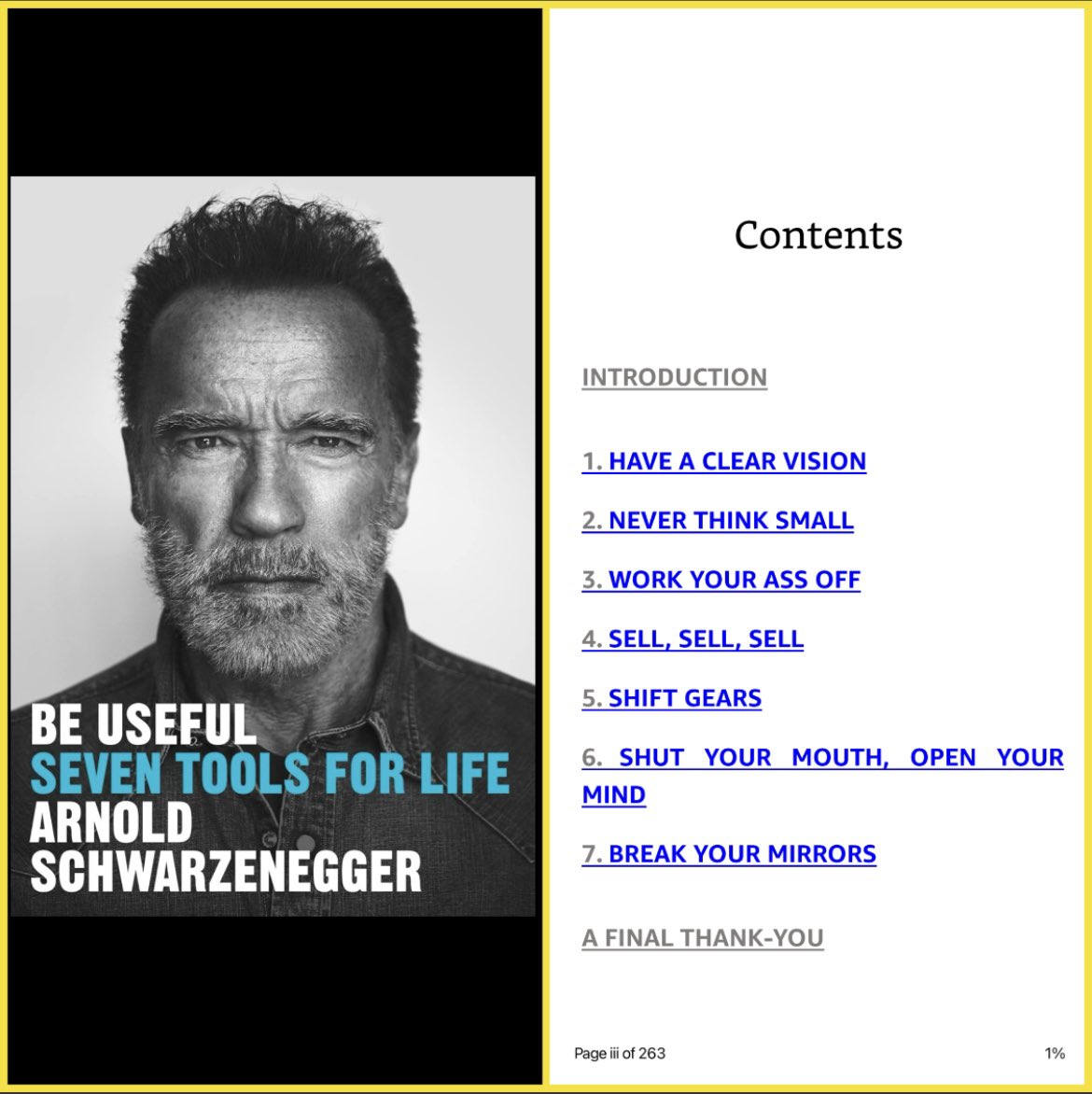 hilly1981's tweet photo. Just started reading @Schwarzenegger new book, been really looking forward to this. https://t.co/gSnz3xAT5r