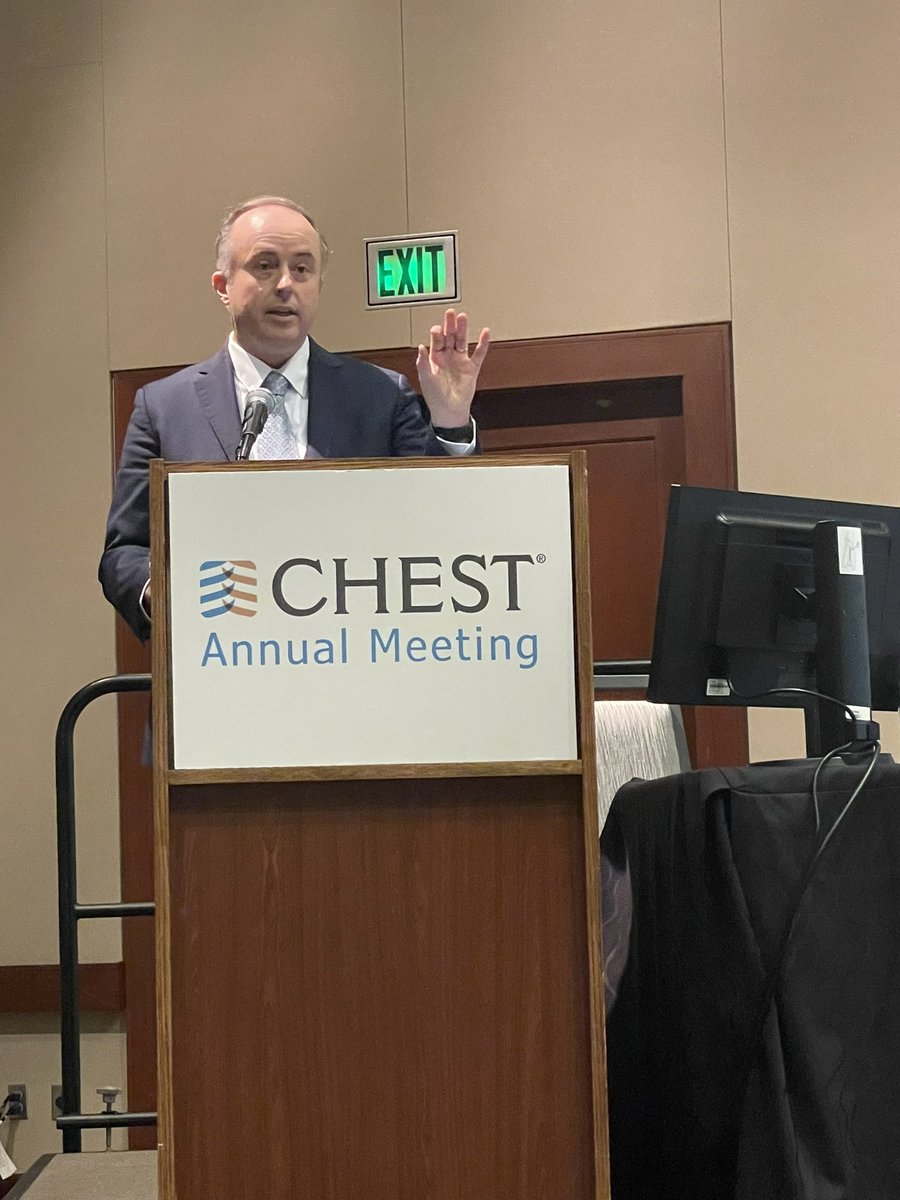 AlbirdwellDO's tweet photo. Great intro by Dr. Stephanie Levine for @williamkellymd at the Mark J. Rosen, MD Master FCCP Memorial Lecture! Congrats Dr. Kelly and thank you for all that you do for CHEST @accpchest! #CHEST2023 https://t.co/W3UGXe31AJ