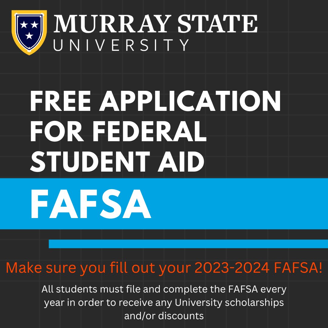 Murray State University Student Financial Services tweet media