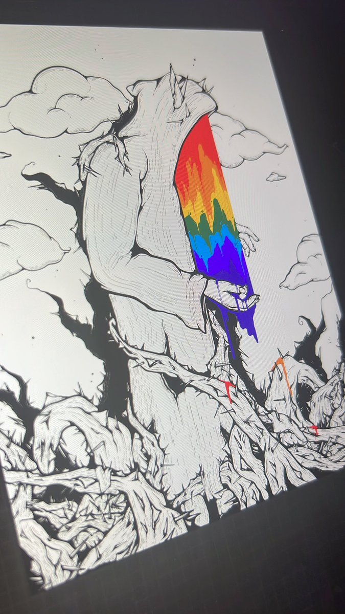 Classic case of starting a new piece before finishing my last one