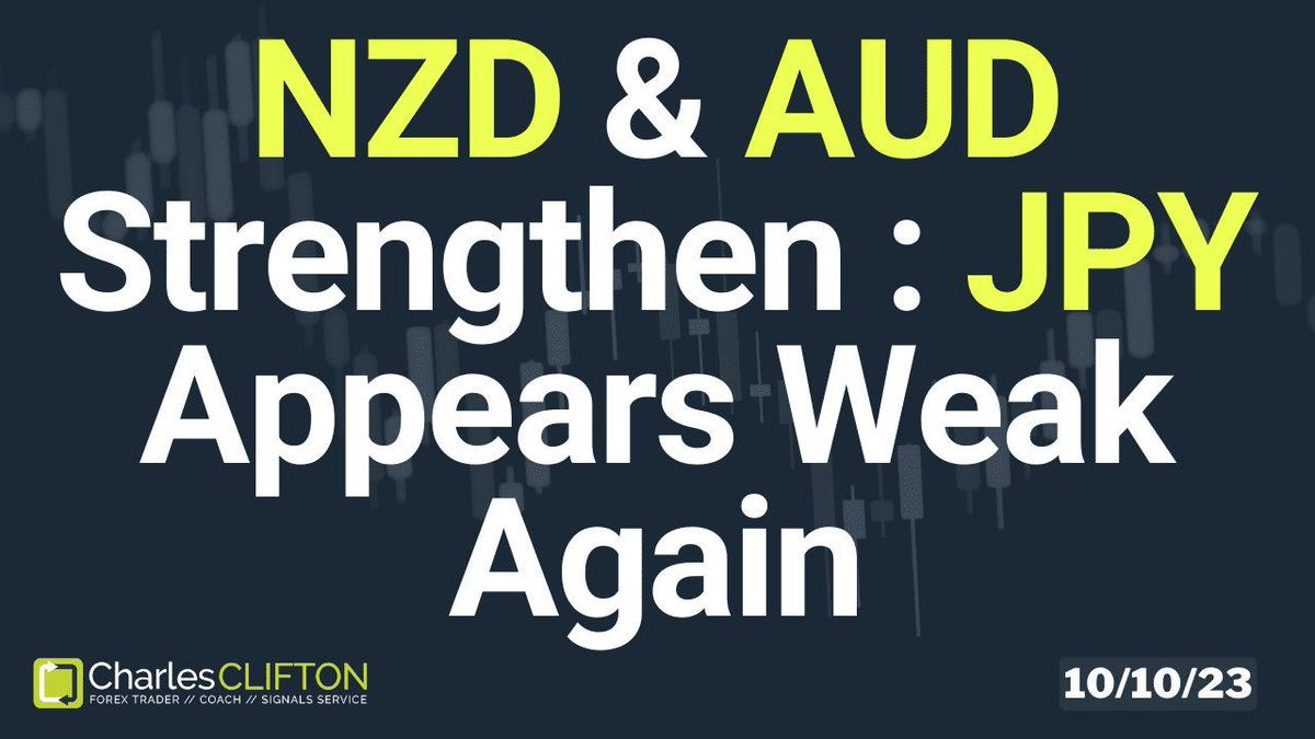 CliftonForex's tweet image. NZD And AUD Strengthen : JPY Appears Weak Again

charlesclifton.co.uk/daily-forex-pr…

#foreignexchangetrading #forextrading #forexmarket #forexsignals #forextrader #forexchallenge #tradingstrategy #tradingsignals #tradingtips #forex #priceaction #CharlesCliftonForexTrader