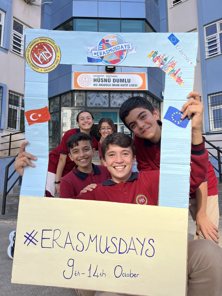 #ErasmusDays  
 
Erasmus+ team 🌎

<a href="/yasintepe/">Yasin TEPE</a> <a href="/M_A_Tiryakioglu/">Mehmet Ali TİRYAKİOĞLU🇹🇷</a> 
<a href="/ulusalajans/">Türkiye Ulusal Ajansı 🇹🇷 Turkish NA</a>
<a href="/_kayazehra/">Zehra KAYA</a> 
<a href="/etwgaziantep/">Erasmus / eTwinning Gaziantep</a> 
@husnudumluiho