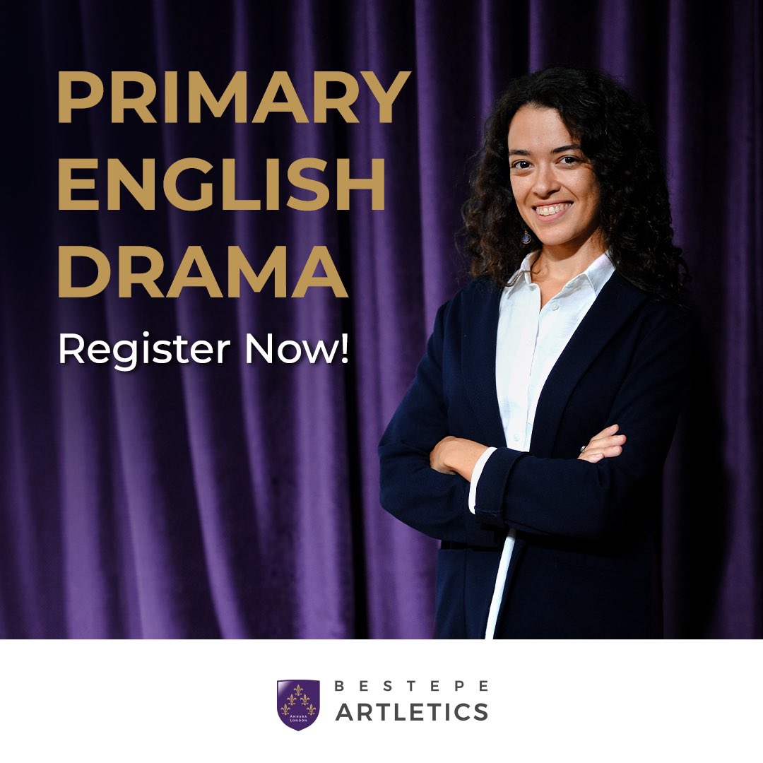 İlkokul İngilizce Drama Kursu Başlıyor! 

İngilizce düşünüyor, İngilizce hayal ediyor, İngilizce ifade ediyoruz. 

Dream big, it's the first step to success 💪🏻

Kayıt İçin; bestepeartletics.com/ingilizce-dram…

⚜️0850 762 6 216
bestepeartletics.com

#BestepeArtletics #englishdrama