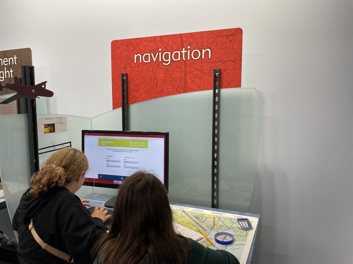 MrsFemmel's tweet photo. @setaneisd in the learning labs of the Lone Star Aviation Museum! @WeTeachSETA_CTE @6_SETA @mguerrero_SETA https://t.co/VEhfTsnNAd
