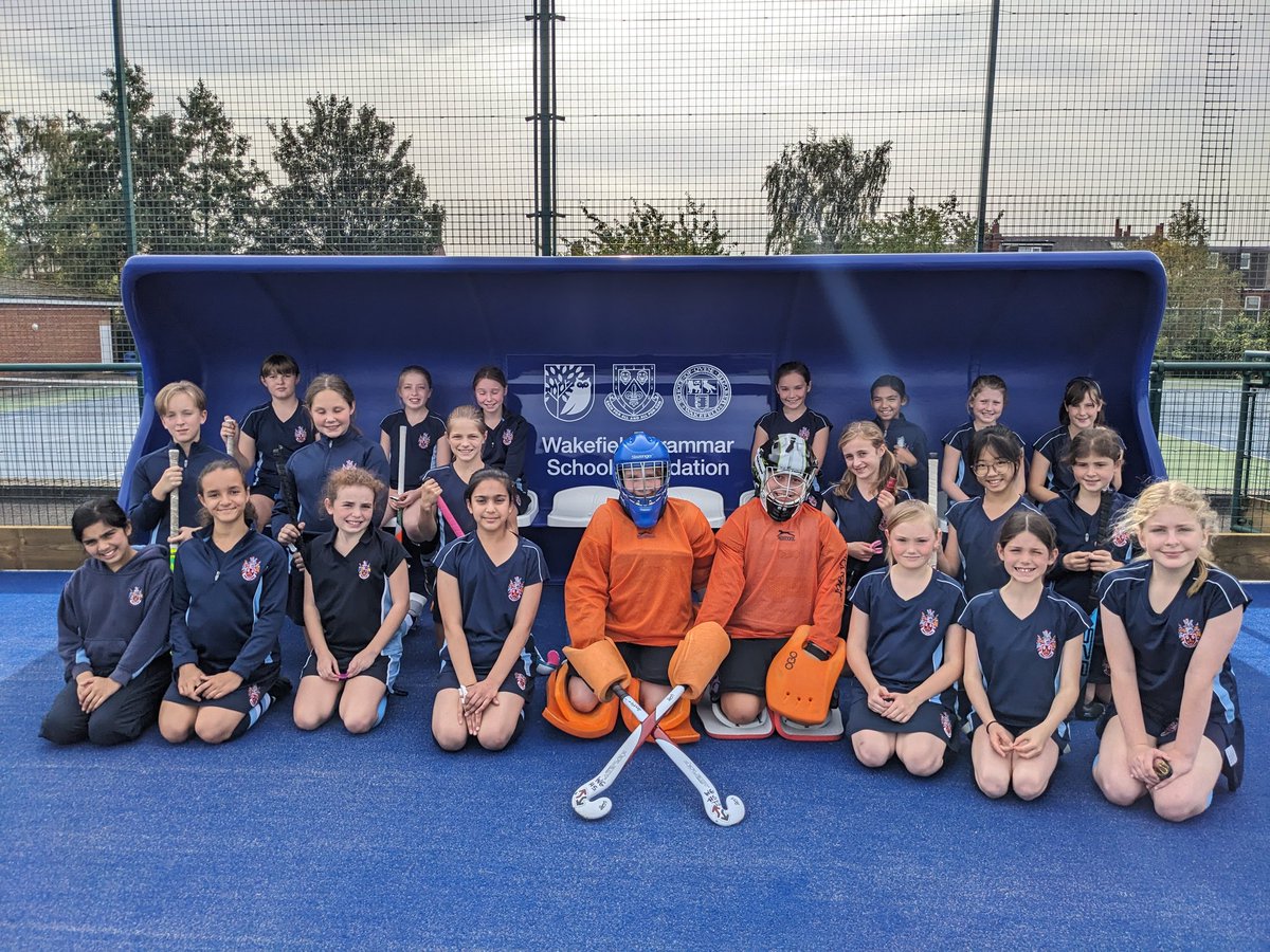 What a fabulous afternoon of hockey Vs @HymersSport. Some well contested matches with close scorelines. Congratulations to our U11C team who got their first win of the season. Brilliant performances saw well deserved POM awarded to Zara, Cayla and Olivia. #teamworkisdreamwork