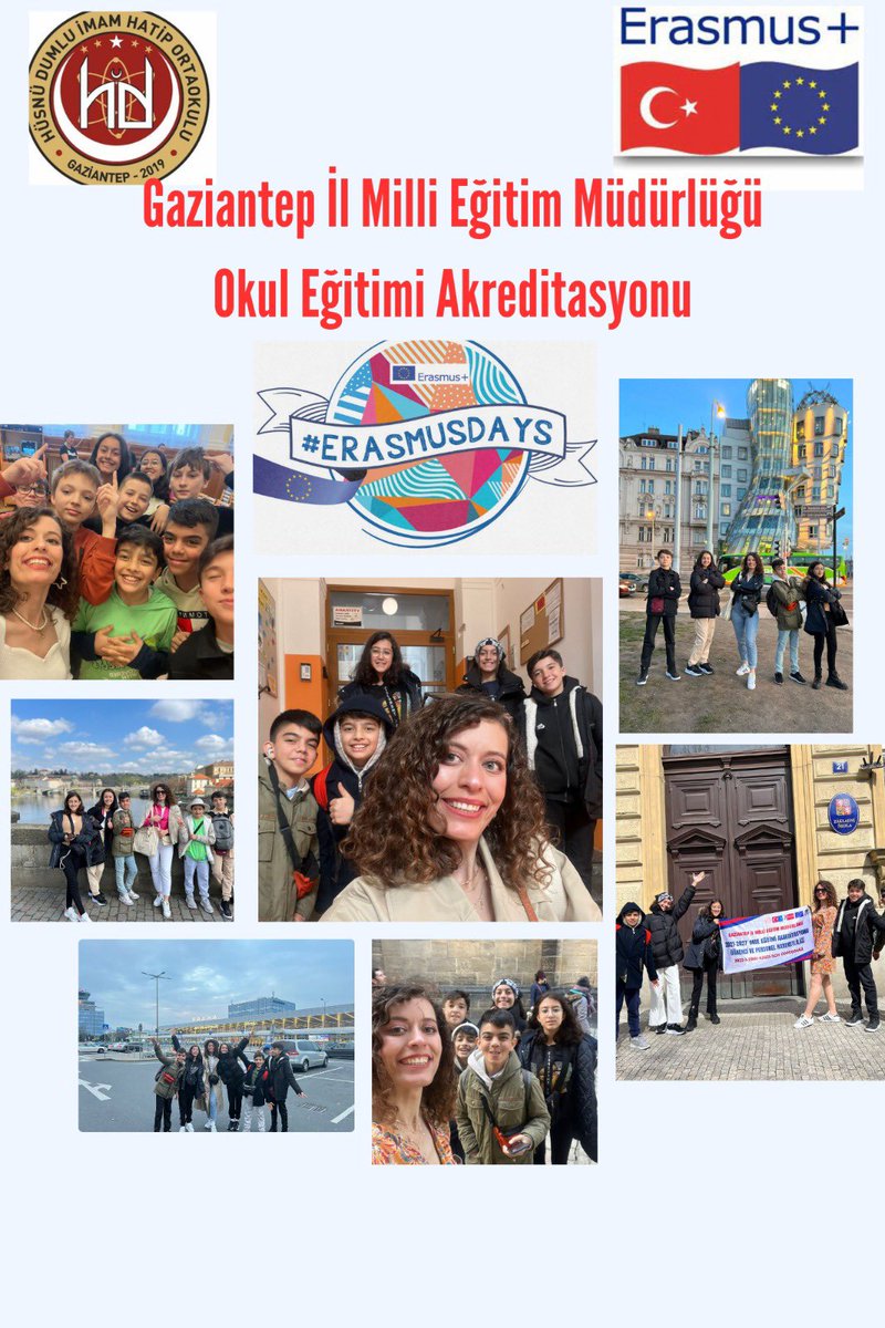 We’re ready for Erasmus Days 🌎✅🥳

<a href="/yasintepe/">Yasin TEPE</a>
 <a href="/M_A_Tiryakioglu/">Mehmet Ali TİRYAKİOĞLU🇹🇷</a> 
<a href="/ulusalajans/">Türkiye Ulusal Ajansı 🇹🇷 Turkish NA</a>
<a href="/_kayazehra/">Zehra KAYA</a> 
<a href="/etwgaziantep/">Erasmus / eTwinning Gaziantep</a> 
@husnudumluiho