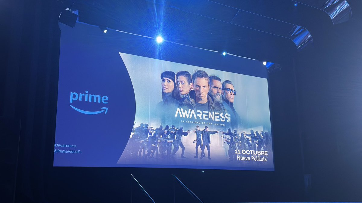 En la premier de #Awareness, cómo me apetece ver la Película <a href="/PrimeVideoES/">Prime Video España</a>  🤗
