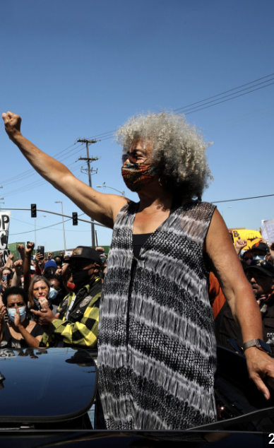 christopherrufo's tweet photo. Angela Davis and the BLM movement have always made excuses for the violent "decolonization" of their enemies, "from Ferguson to Palestine." https://t.co/qNXtFRBLkg