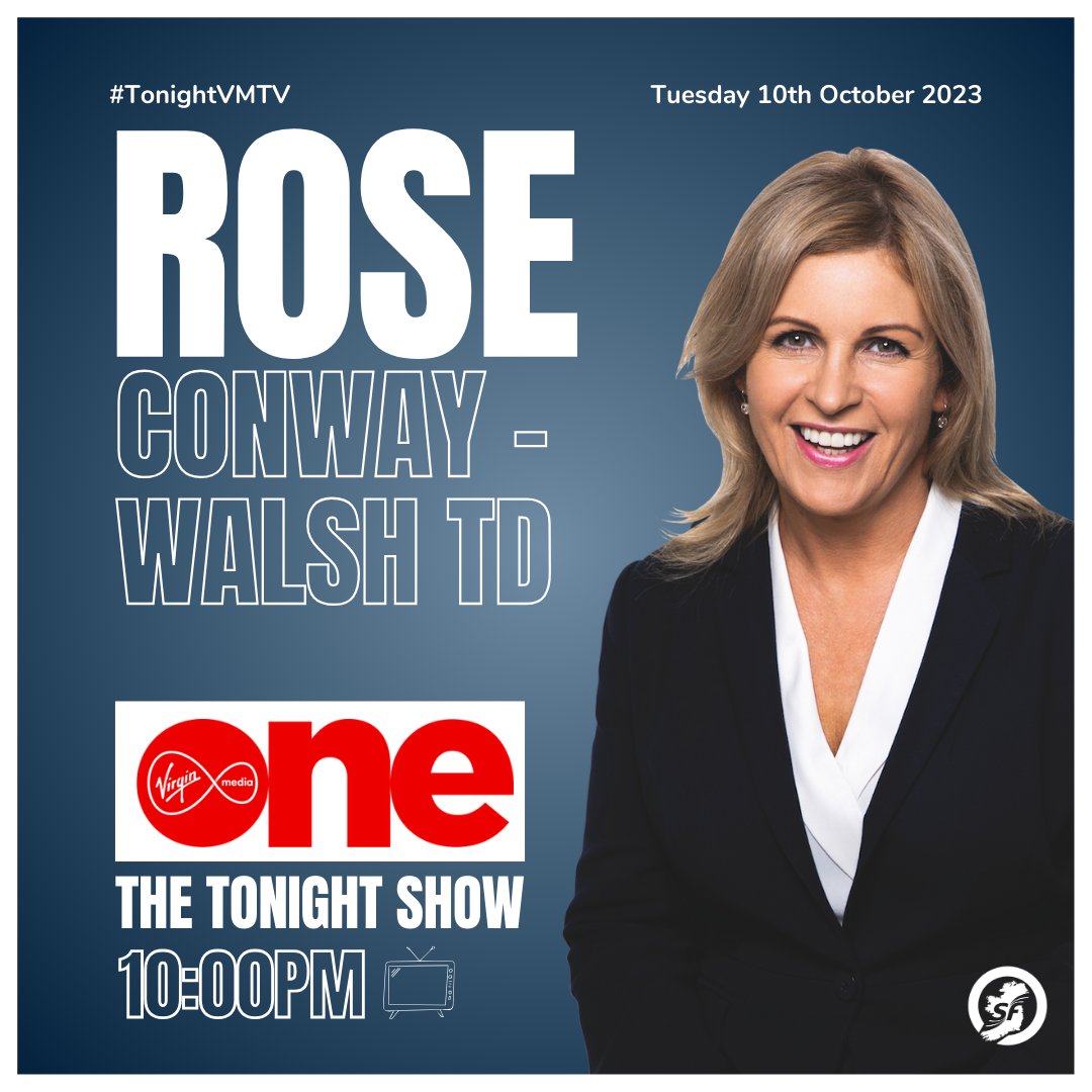 sinnfeinireland's tweet image. 📺 Sinn Féin spokesperson on Public Expenditure and Reform @conwaywalsh will be live on @TonightVMTV this evening, from 10:00pm.

Watch here: virginmediatelevision.ie/player/live/vi…

#TonightVMTV #Budget2023